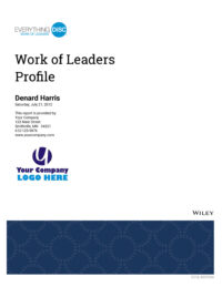Everything DiSC Work of Leaders